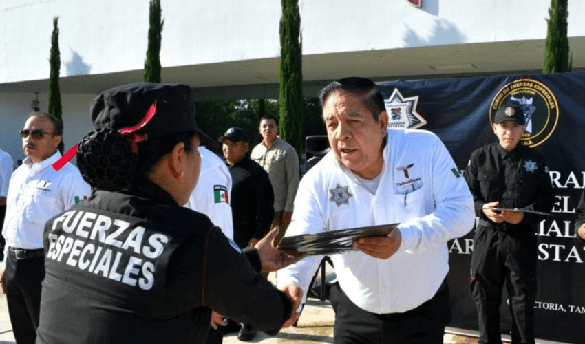 RECIBE GUARDIA ESTATAL A NUEVOS ELEMENTOS DE FUERZAS&nbsp;ESPECIALES
