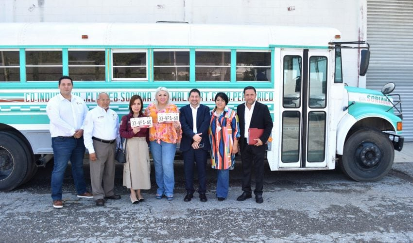 DONA SECRETARÍA DE FINANZAS AUTOBÚS ESCOLAR AL&nbsp;ITACE