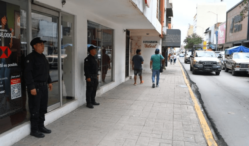 Proximidad de la Guardia Estatal en bancos y zonas peatonales preserva seguridad en&nbsp;vacaciones