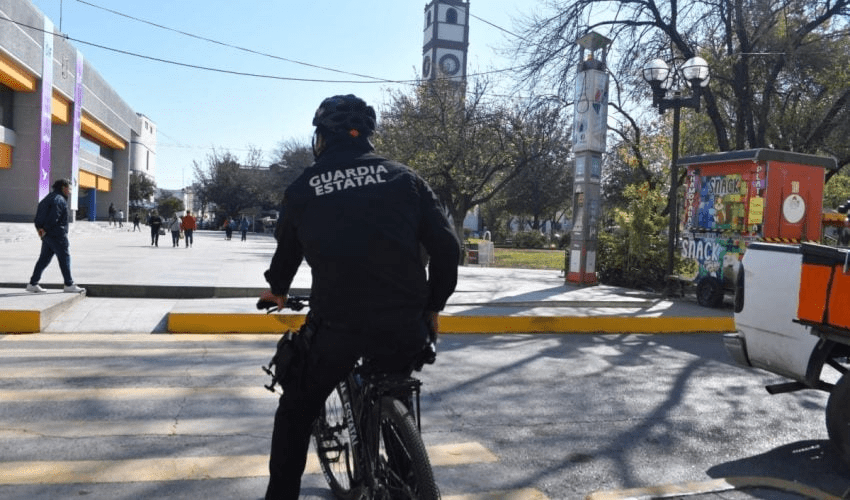 Mantiene agrupamiento ciclista de la Guardia Estatal proximidad en zonas peatonales y&nbsp;turísticas