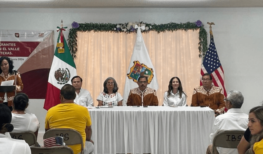 RESTABLECE ESTADO VÍNCULO CON LOS MIGRANTES TAMAULIPECOS EN EL VALLE DE&nbsp;TEXAS