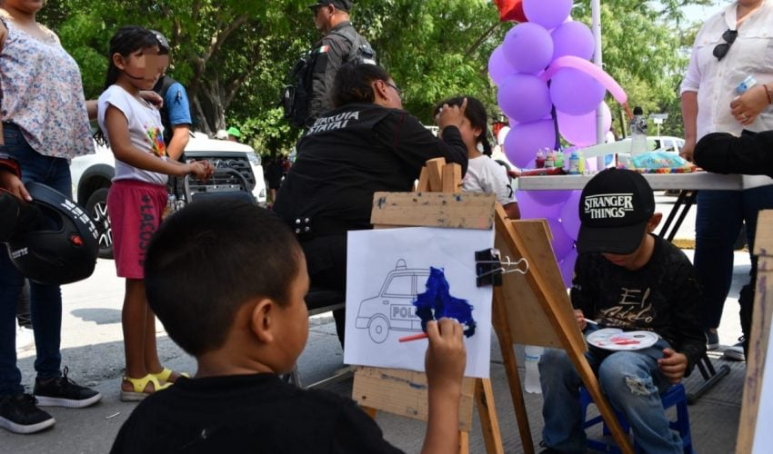 IMPLEMENTA GUARDIA ESTATAL DE GÉNERO CAMPAÑA INTERACTIVA CON MENORES PARA PREVENIR&nbsp;VIOLENCIA