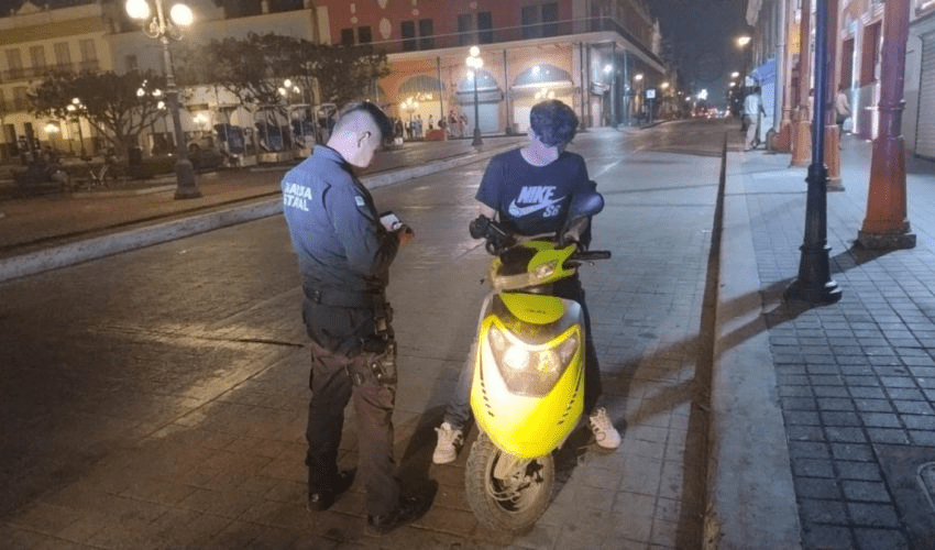 Aplica Guardia Estatal operativo Moto&nbsp;Segura
