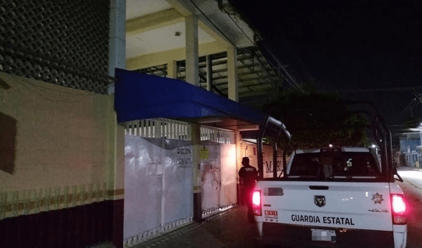 Realiza Guardia Estatal recorridos nocturnos en planteles&nbsp;educativos