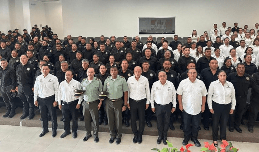 Policía Nacional de Colombia inicia capacitación a personal de la Guardia&nbsp;Estatal