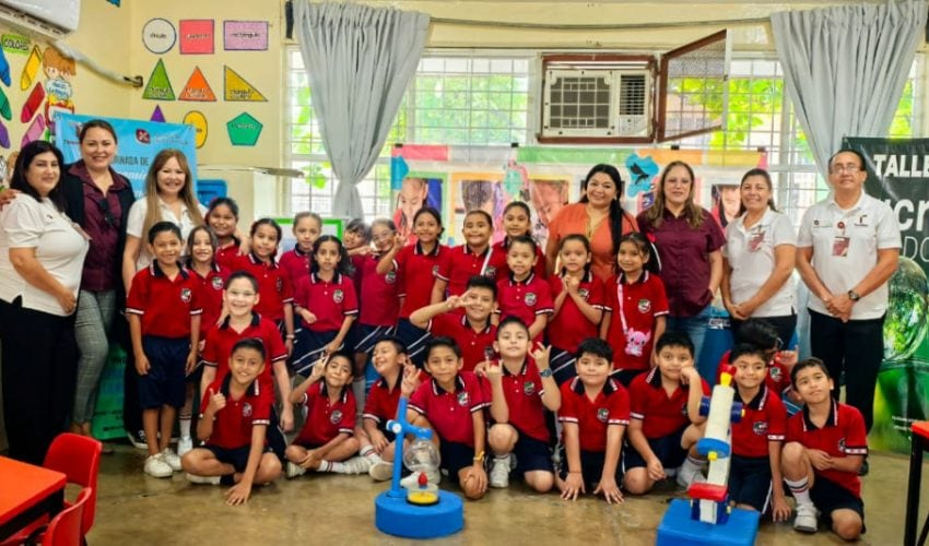Impulsa SET la ciencia, tecnología y educación ambiental en escuelas de&nbsp;Tamaulipas