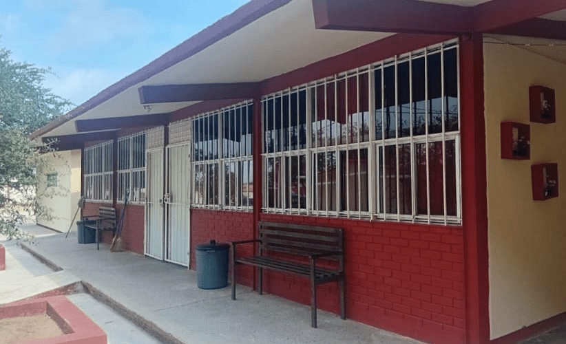 En Mier, rehabilita ITIFE aulas y sanitarios de la escuela México&nbsp;70